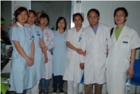 Team with Dr. Li